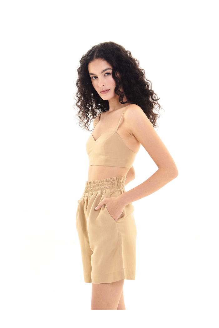 Cropped Ritmo - Linho Viscose - Imagem 4