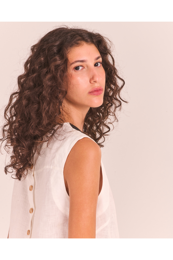 Cropped Laguna - Linho - Imagem 7